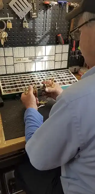 Gerald Wood at Bench